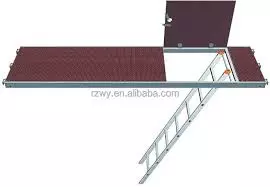 plataforma de escotilla andamio scaffold